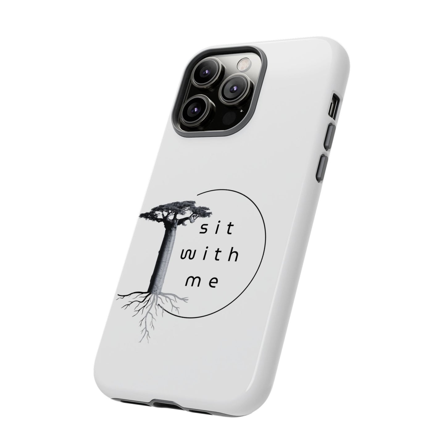 Lotus Flower Phone Case, Motivational Quote, Inspirational Gift, Mindfulness Decor, Self-Care Reminder