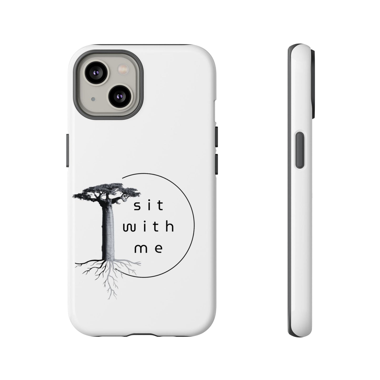 Lotus Flower Phone Case, Motivational Quote, Inspirational Gift, Mindfulness Decor, Self-Care Reminder