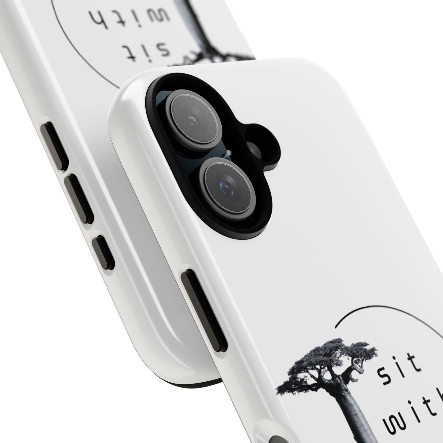 Lotus Flower Phone Case, Motivational Quote, Inspirational Gift, Mindfulness Decor, Self-Care Reminder