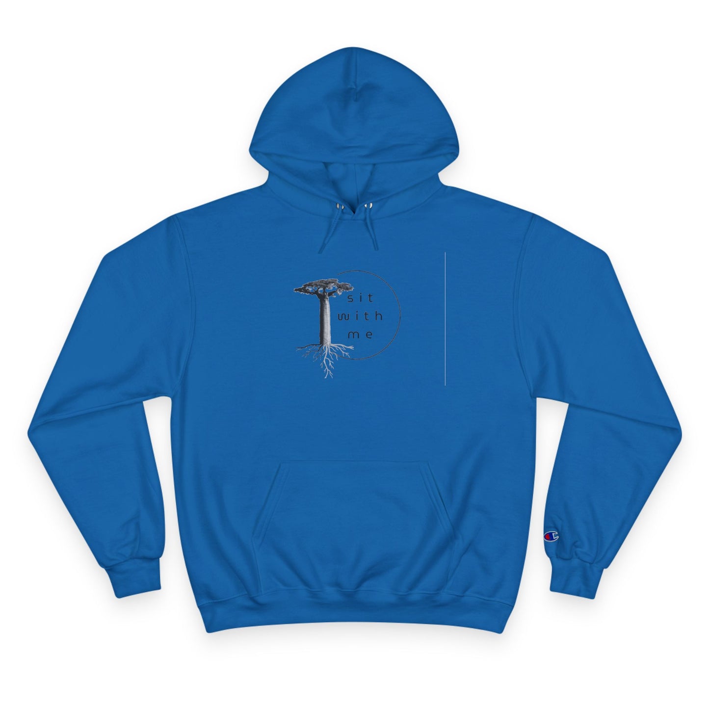 Trendy Champion Hoodie with Unique Design, Cozy Sweatshirt for Casual Outings, Gift for Birthdays, Holidays, or Just Because