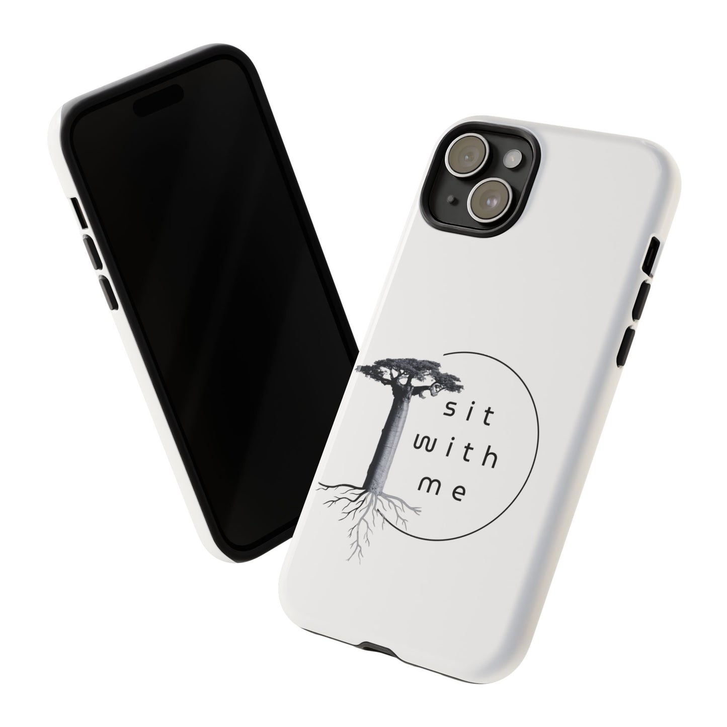 Lotus Flower Phone Case, Motivational Quote, Inspirational Gift, Mindfulness Decor, Self-Care Reminder