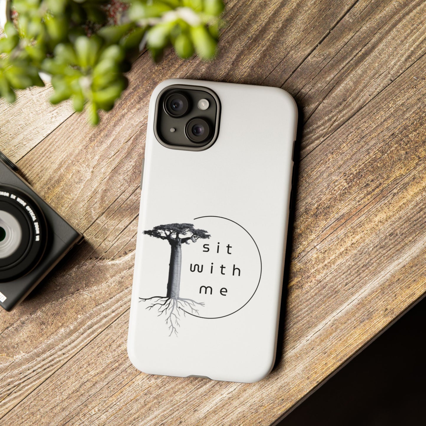 Lotus Flower Phone Case, Motivational Quote, Inspirational Gift, Mindfulness Decor, Self-Care Reminder