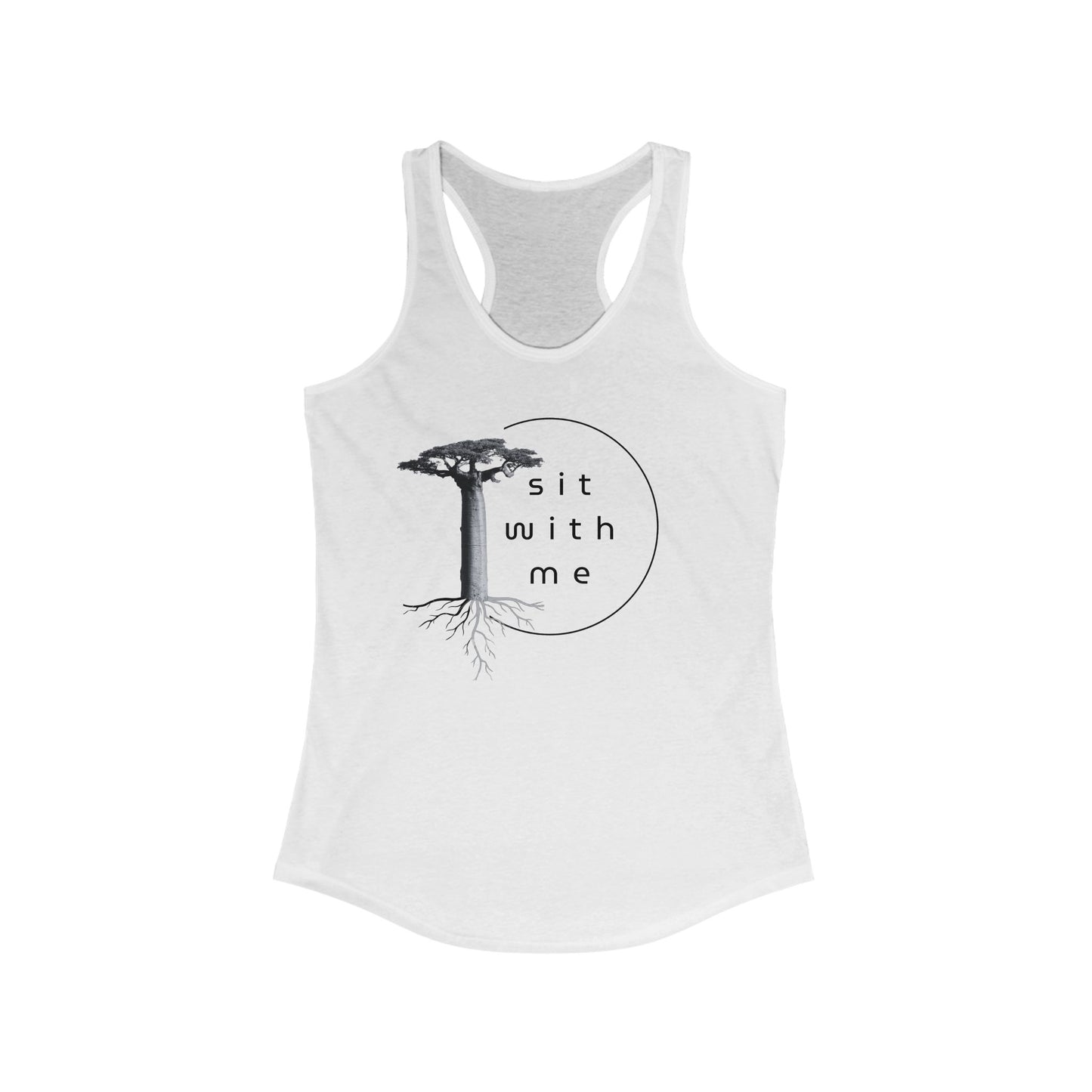 Bohemian Racerback Tank, Inspirational Tank Top, Nature Lover Gift, Relaxed Fit Tee, Summer Essentials, Casual Wear, Fitness Apparel