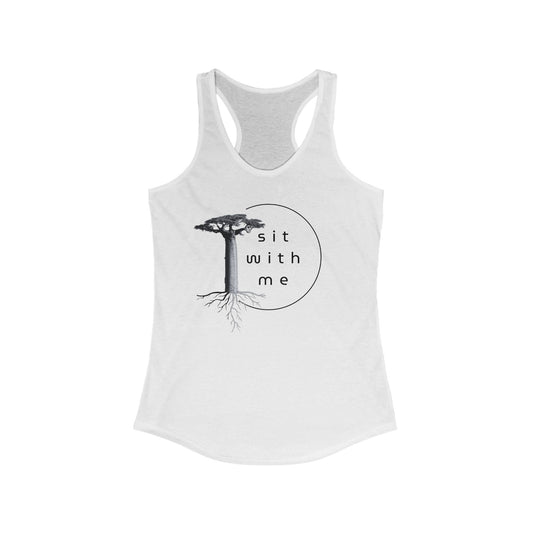 Bohemian Racerback Tank, Inspirational Tank Top, Nature Lover Gift, Relaxed Fit Tee, Summer Essentials, Casual Wear, Fitness Apparel