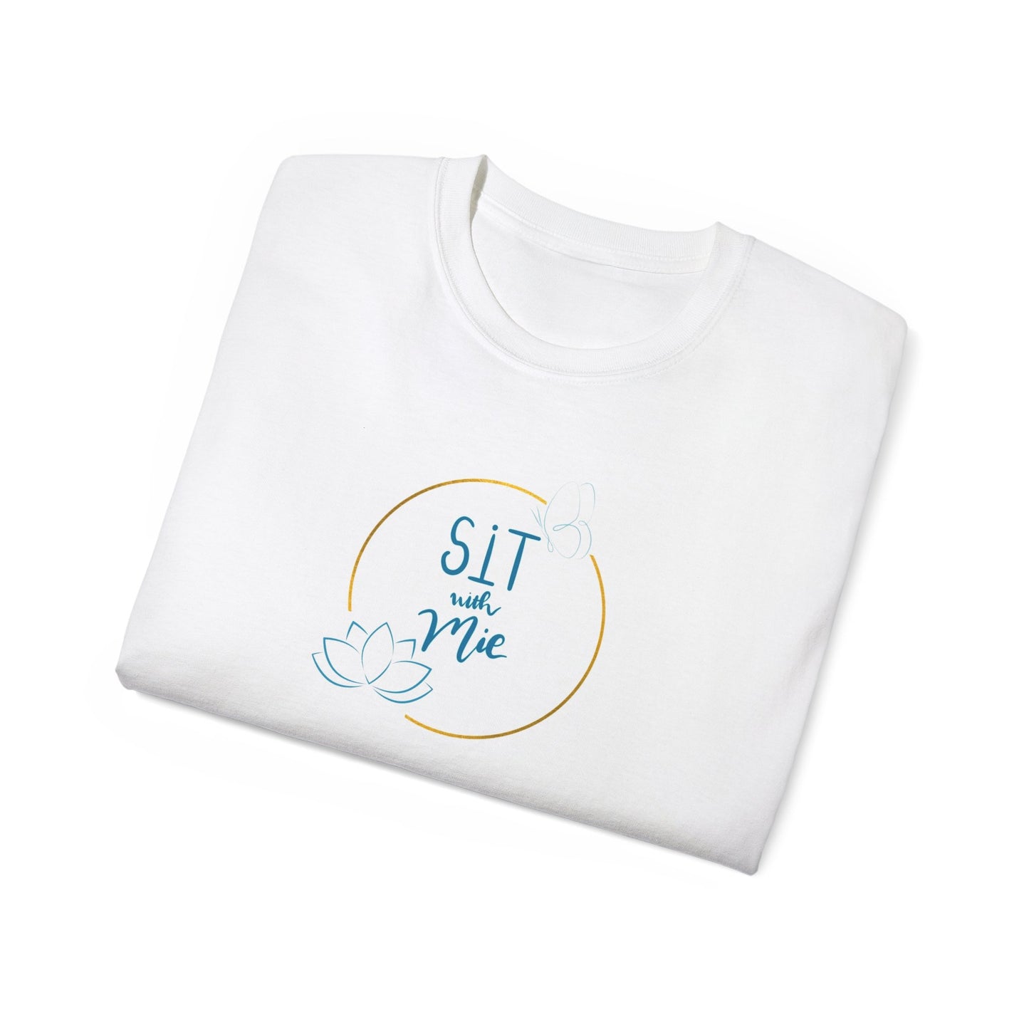 Relaxed Lotus Tee, Unisex T-Shirt, Yoga Gift, Mindfulness Apparel, Comfortable Classic Tee, Self-Care Shirt, Spiritual Clothing