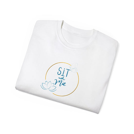 Relaxed Lotus Tee, Unisex T-Shirt, Yoga Gift, Mindfulness Apparel, Comfortable Classic Tee, Self-Care Shirt, Spiritual Clothing