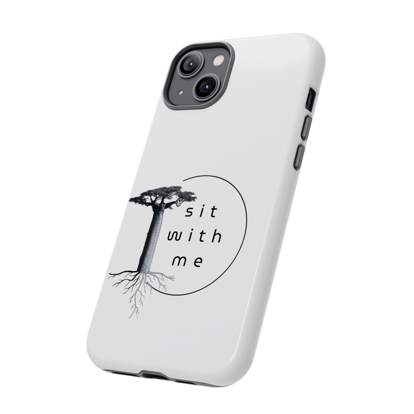 Lotus Flower Phone Case, Motivational Quote, Inspirational Gift, Mindfulness Decor, Self-Care Reminder