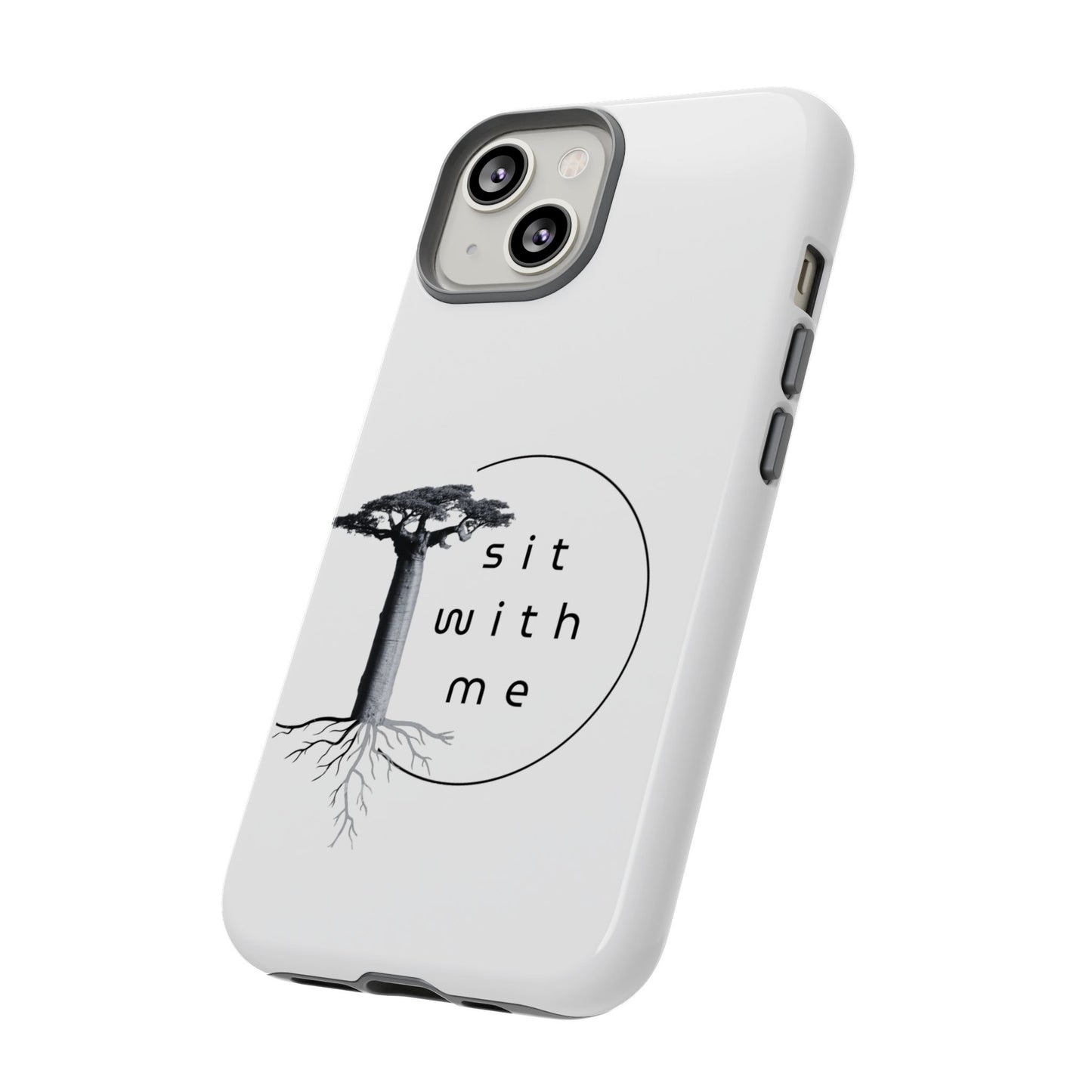 Lotus Flower Phone Case, Motivational Quote, Inspirational Gift, Mindfulness Decor, Self-Care Reminder